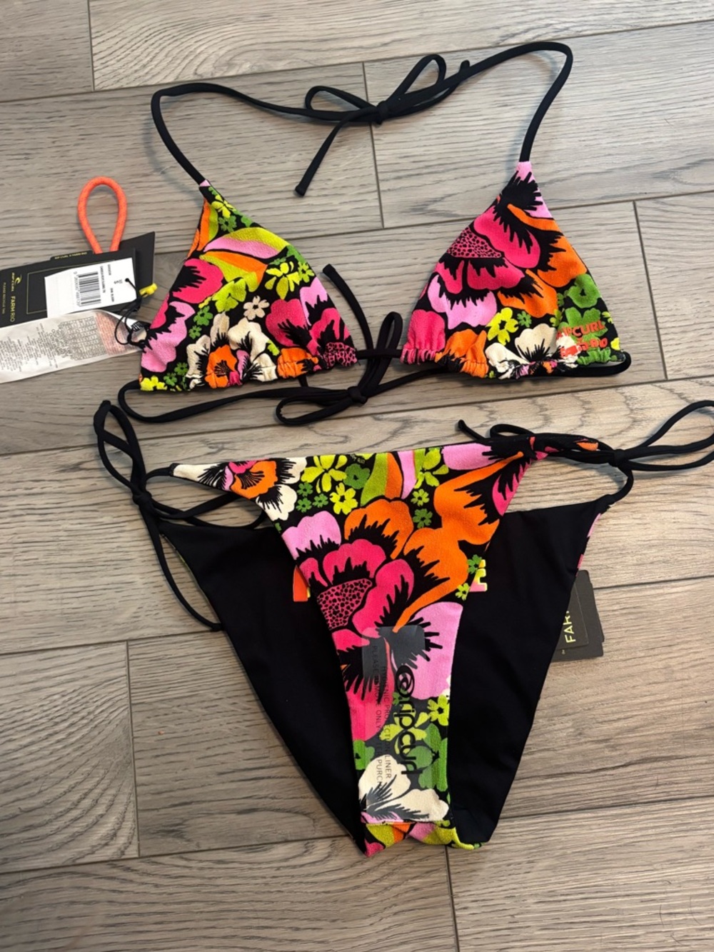 New Rip Curl X Farm Rio Bikini set - Picture 7 of 8